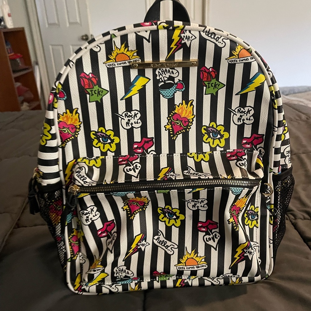 Betsey Johnson full size backpack.  Brand new never used.